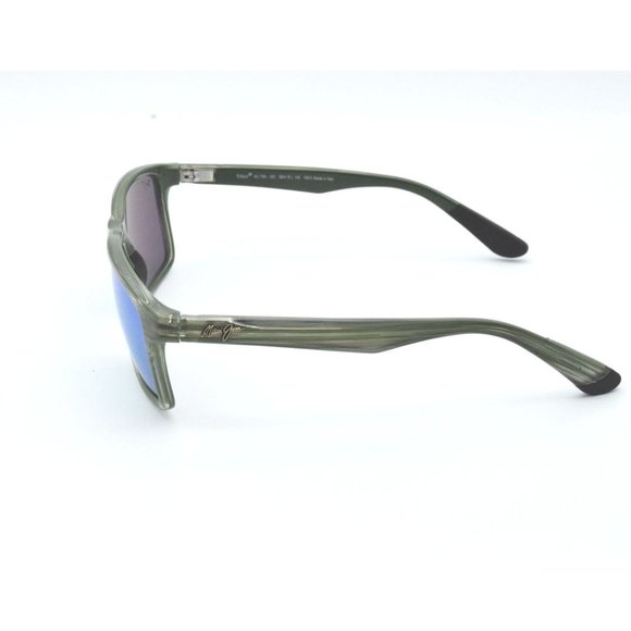 Maui Jim Onshore MJ 798-15C Olive Stripe Fade / MAUIGreen™ Mirror